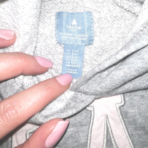 ‼️PRICE DROP BABY GAP HOODIE 3M 3 MONTHS INFANT 3-6 months 3-6m baby gap sweater - Picture 5 of 5